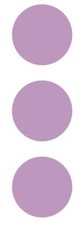 3" Lilac Round Label Dots Stickers Color Coding Inventory 3 Inch Dot