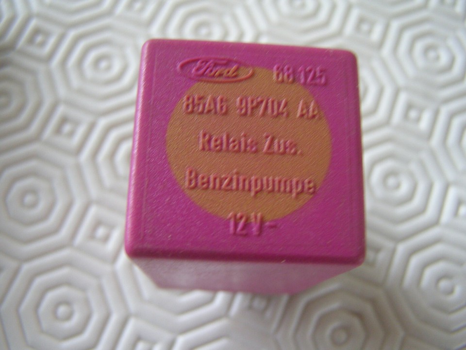 Ford Escort RS turbo/XR3I, (genuine Ford) fuel pump relay. eBay