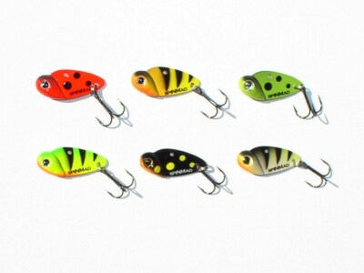 AUSVERKAUF: SPINMAD Motte 2,5 Gramm, Blatt-Pilker, Cicade, Spinner Jig, Barsch