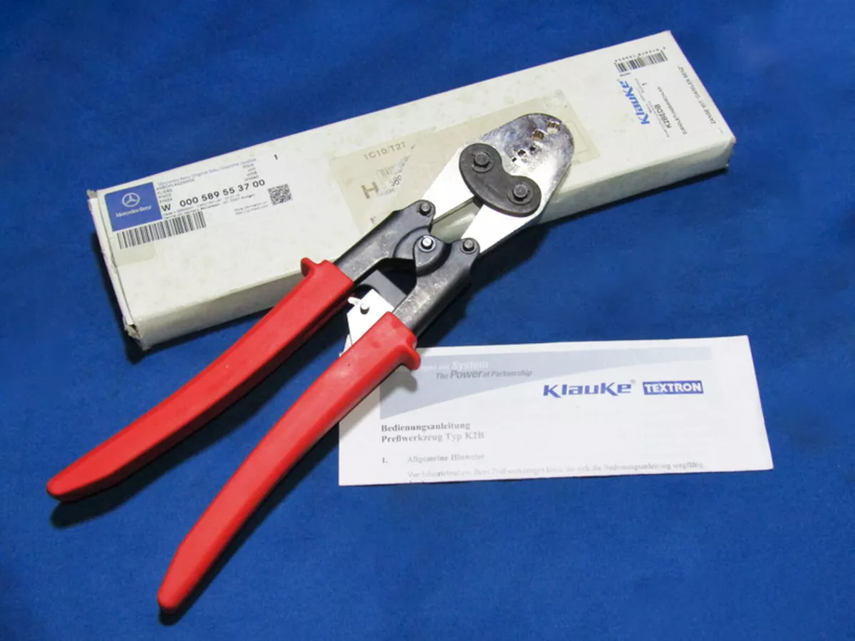 MERCEDES BENZ SPARK PLUG WIRE CRIMPING TOOL W000589553700 GENUINE 