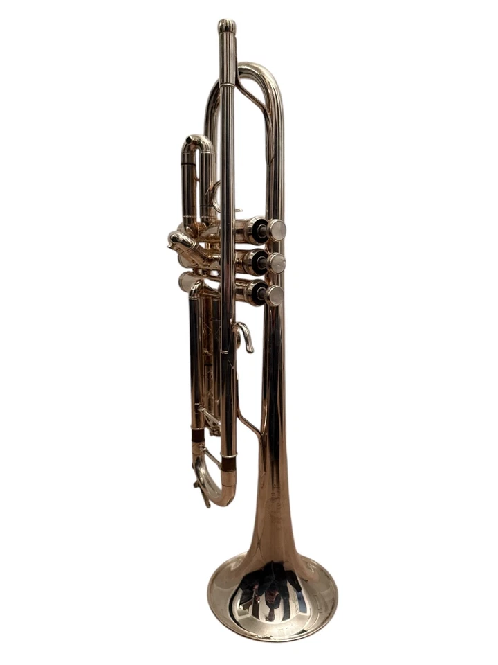 B&S Challenger II Bb Trumpet - Silver - NEW - Immagine 2 di 4