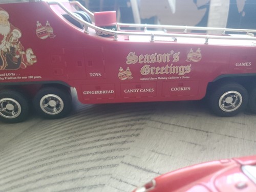 Sears Truck Car Carrier Ford T-Bird Seasons Greetings 1999 limited edition - Picture 10 of 11
