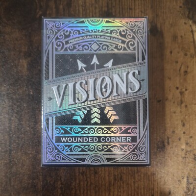 Visions Present Edition Spielkarten Neu Sealed Wounded Corner Cartamundi Deck