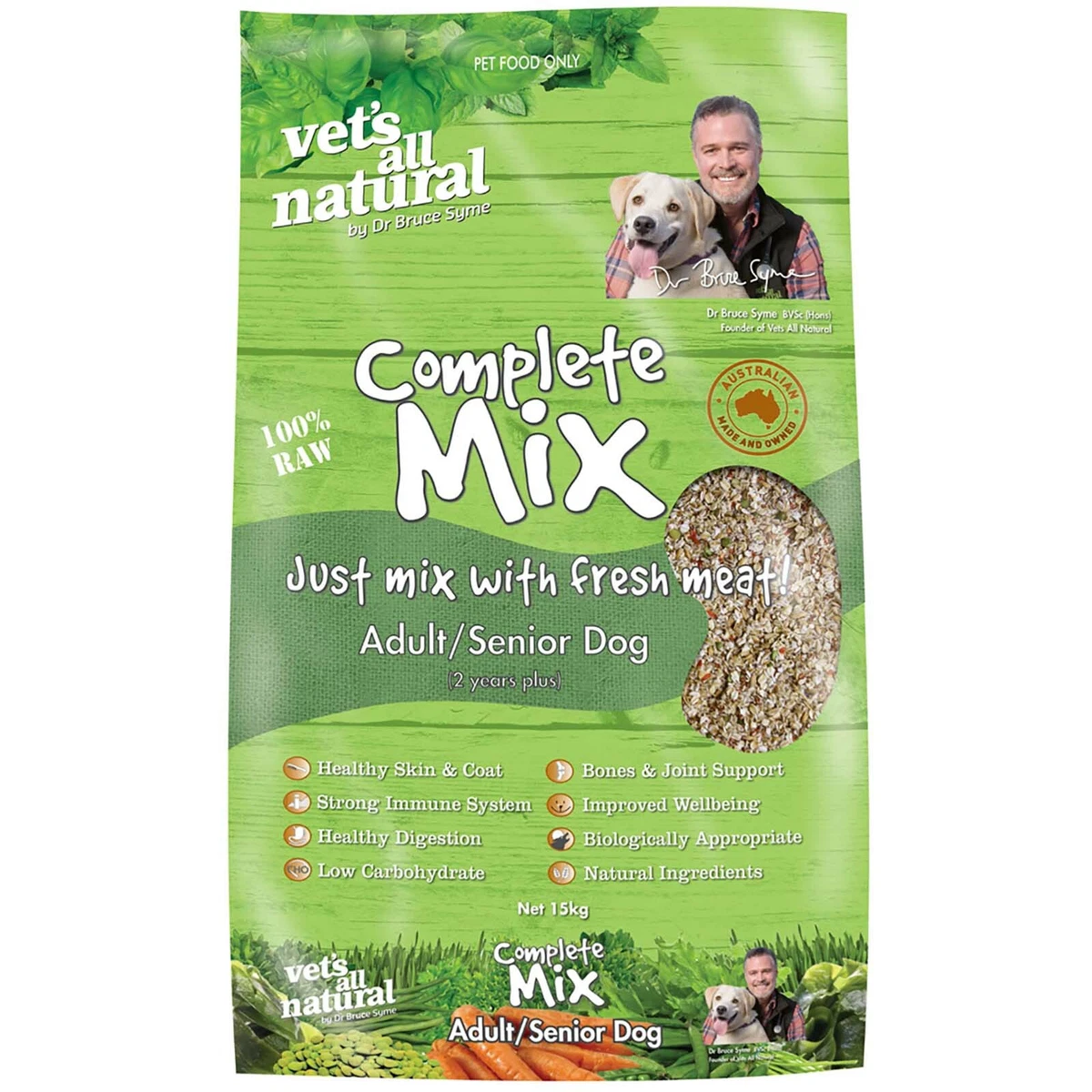 Vets all natural dog clearance food