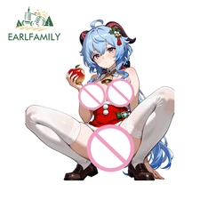 EARLFAMILY 5.1" Genshin Impact Car Sticker Host SUV Scratch Artistic Truck Decal
