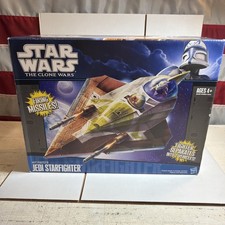 2010 Hasbro Star Wars The Clone Wars Kit Fisto's Jedi Starfighter Exclusive