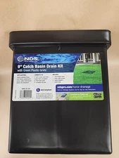 NDS Catch Basin Kit with Black Grate and 2 Openings 9" x 9" 900G
