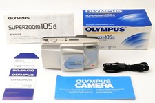  NEAR MINT  Olympus Super zoom 105G Point  Shoot 35mm Film Camera JAPAN 0120