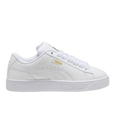 PUMA Suede Xl Leather Lace Up  Mens White Sneakers Casual Shoes 39725501
