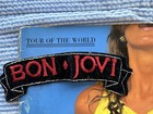 Vintage Bon Jovi 1987 Slippery When Wet Tour Book Program + Concert Patch Lot  — photo 2