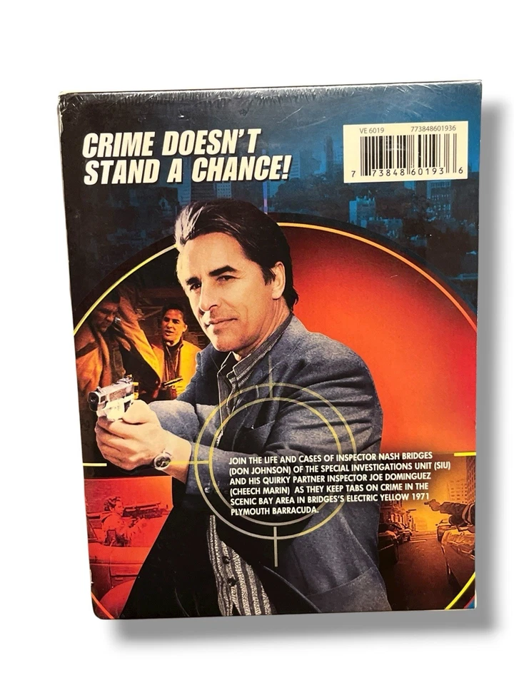 Nash Bridges:TV Series The Complete Collection (DVD,Seasons 1-6 Box Set) NEW Foto 2 de 4