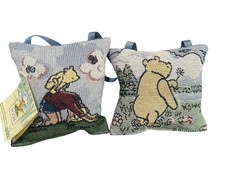 Disney Classic Pooh Goodwin Weavers 5  x 5  Tapestry Hanging Door Knob Pillows