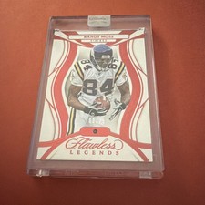 2023 Panini Flawless Legends Ruby Randy Moss Vikings #72 SEALED 3/25