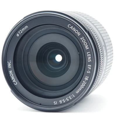 [ Presque comme neuf ] Objectif zoom téléobjectif Canon EF-S 18-200 mm F3,5-5... - Photo 1/4