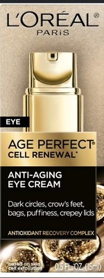 L'OREAL Age Perfect Cell Renewal Anti-Aging Eye Cream Treatment 15ml 