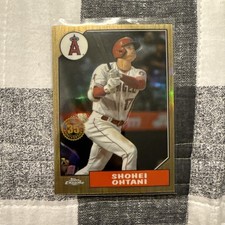 2022 TOPPS CHROME SHOHEI OHTANI 1987 35TH ANNIVERSARY