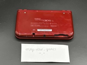 Nintendo New 3DS XL LL Red | English | Charger | USA Seller - SHIP IN 1-DAY