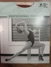 Capezio Professional Fishnet Tights Toffee Color S/M Adult