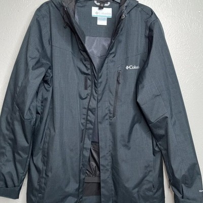 NWT Columbia Men's Interchange Jacket 3 in 1 Ski Winter Coat Black Small