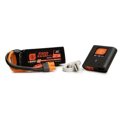 Spektrum Smart G2 Powerstage Air Bundle 3S 2200mAh LiPo Akku / S120 Ladegerät /