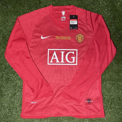 #ad Man Utd Long Sleeve Retro Jersey Ronaldo #7 $55.00