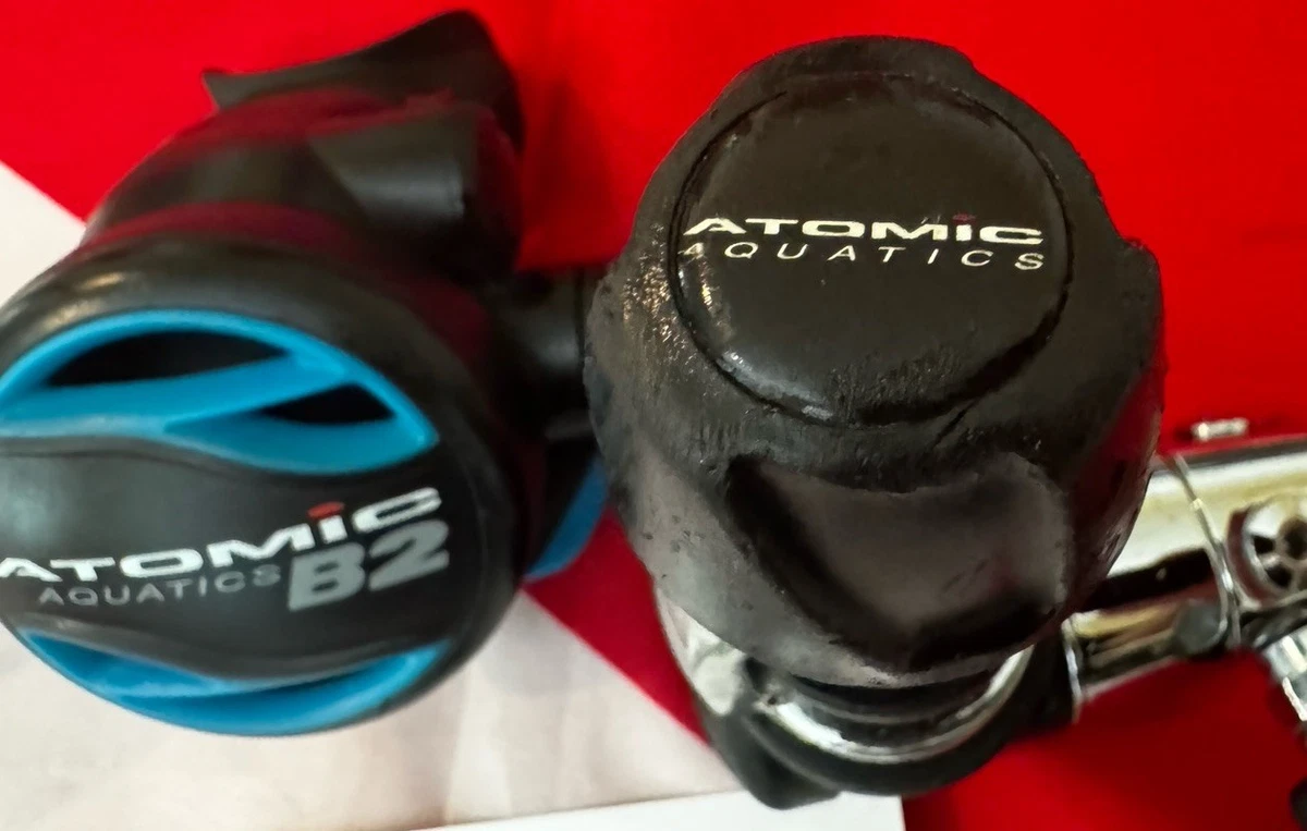 ATOMIC AQUATICS B2 COOL BLUE EDITION REGULATOR GREAT SOLID REGULATOR!