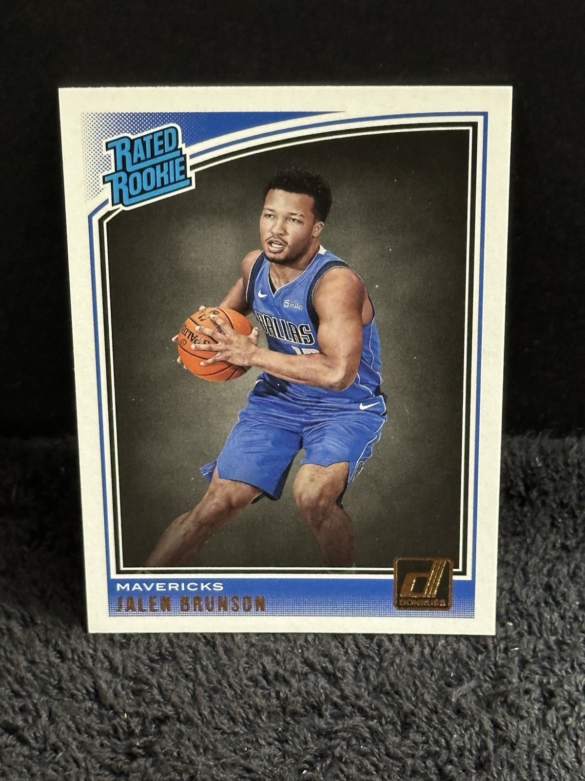 Jalen Brunson 2018-19 Panini Donruss Rated Rookie #179