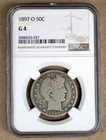 1897-O BARBER HALF DOLLAR NGC G4 676027