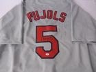 Albert Pujols Signed St. Louis Cardinals Baseball Jersey w/ COA