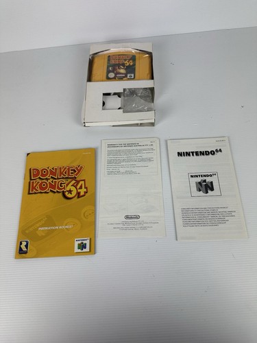 Donkey Kong 64 N64 Game Boxed Used AUS PAL Region - Picture 3 of 15