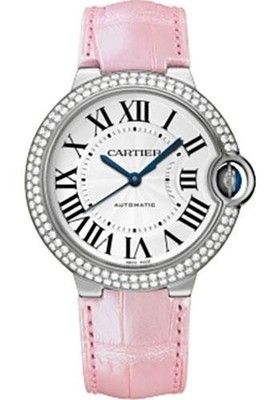 Cartier Ballon Bleu 36mm WE900651 18K White Gold Women's Watch
