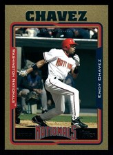Endy Chavez Washington Nationals 2005 Topps Gold #511 SN /2005