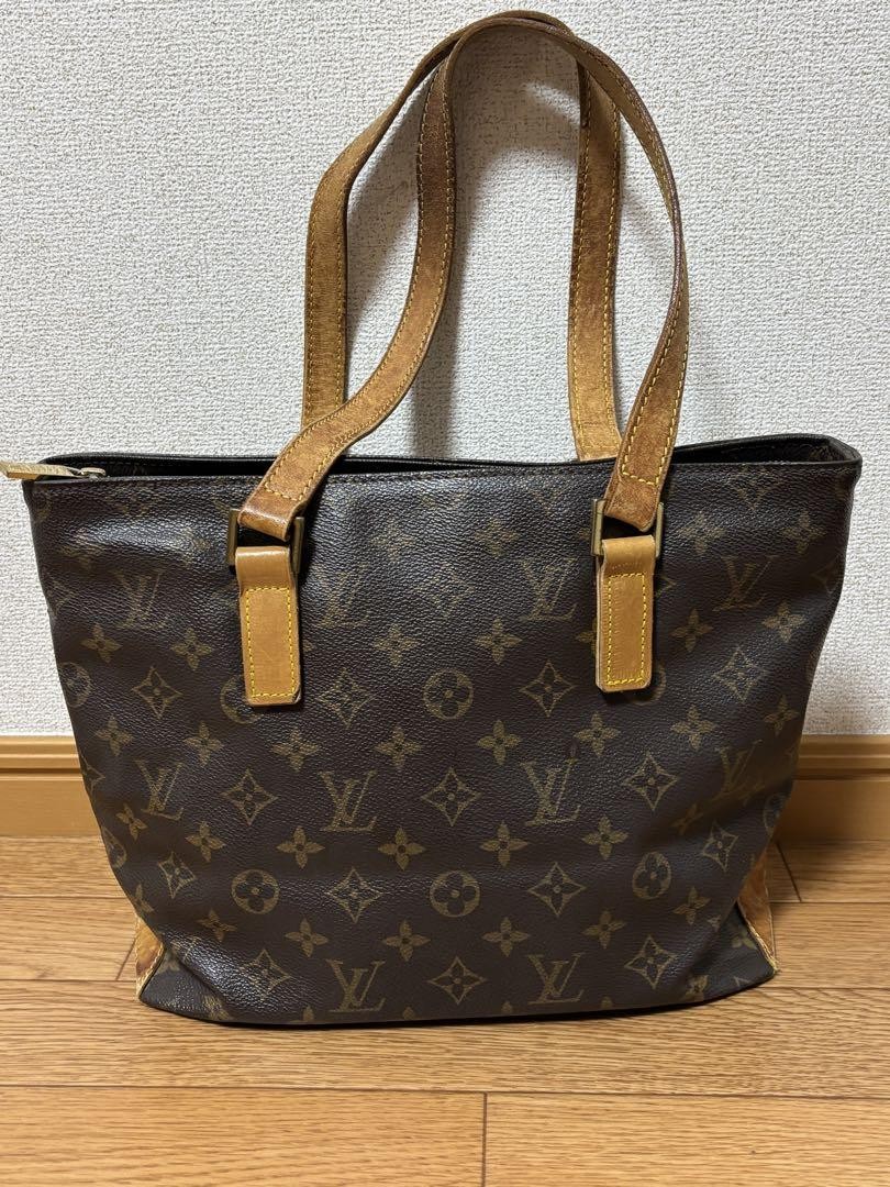 Louis Vuitton Caba Piano Monogram Handbag in Classic Brown