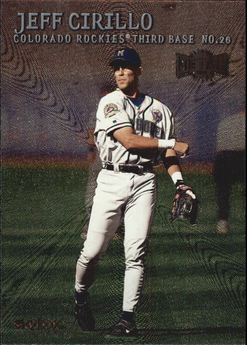 B1994- 2000 Metal Baseball Card #s 1-250 +Rookies -You Pick- 10+ FREE US SHIP
