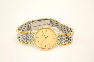 Omega De Ville Two Tone Steel Quartz Watch SPARES/REPAIRS