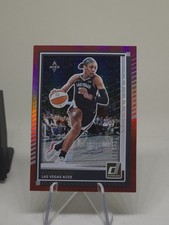 2025 Panini Donruss WNBA - A'ja Wilson #82 Red Shimmer /299