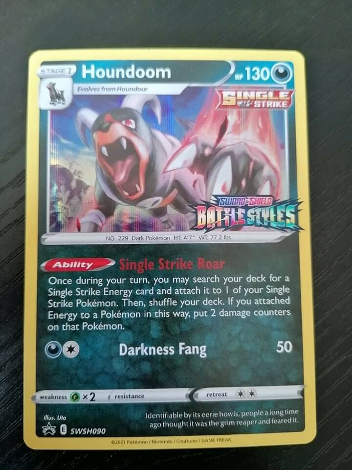Pokemon - Houndoom - SWSH090 - SWSH Promo