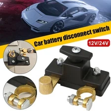 12V Battery Terminal Car Battery Disconnect Isolator Anti-leakage Cut Off Switch