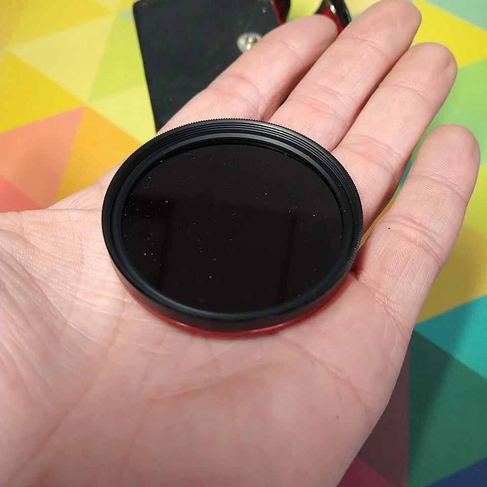 WonderPana Go Neutral Density 3-Stop Filter (ND8) GoTough Filter Lens Cap W/CASE - Image 3 of 4