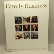 FAMILY BUSINESS- STRAWBRIDGE & CLOTHIER THE TRIUMPHANT EIGHTIES BOOK (EB1004845)