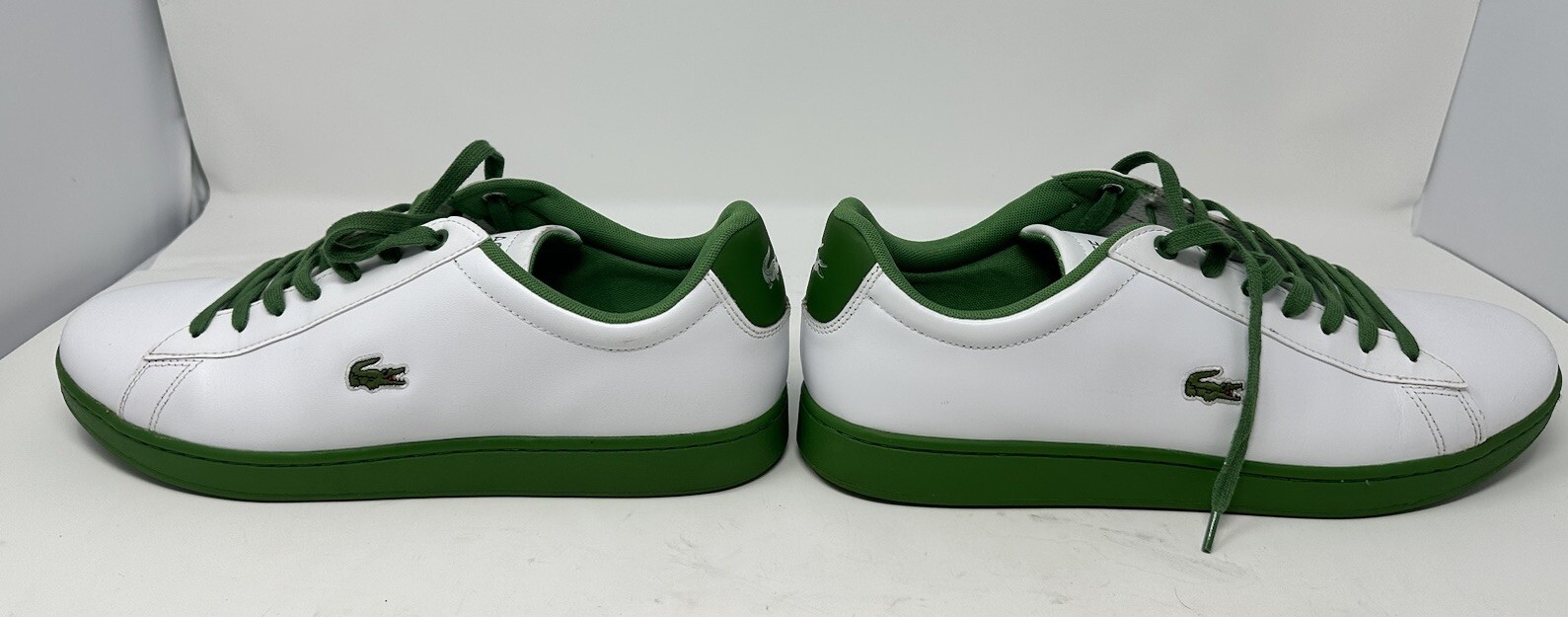 Lacoste Hydez 0721 1 P SMA Mens White Leather Lifestyle Sneakers Shoes 11 thumbnail 8