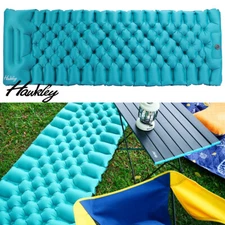 75D Lightweight Reinforced Insulated Inflatable Sleeping Pad Mat for Camping