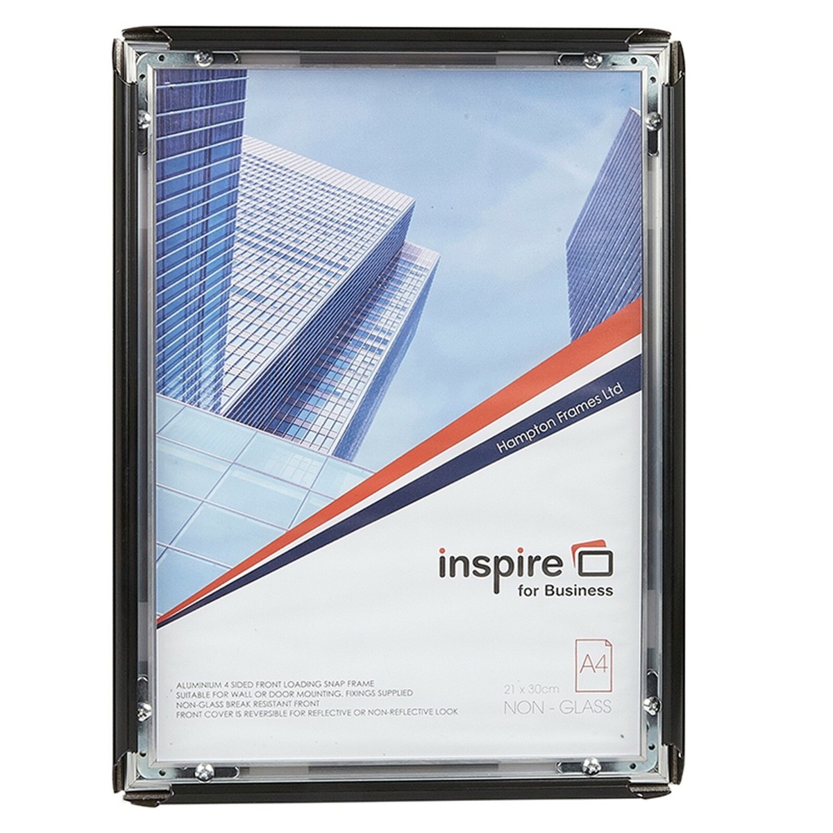A2 Picture Frame Black Hampton Frames, Easy Loader Poster Certificate ...