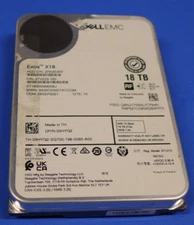 Dell EMC Exos X18 18TB 7.2 Rpm SAS 12Gbps 512e Hard Drive ST18000NM006J 5HYG2