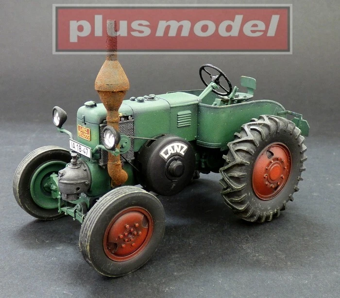 PLUS MODEL 061 - LANZ BULLDOG 35 HP - 1/35 RESIN KIT - Immagine 3 di 4