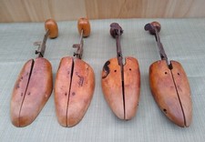 Wooden Shoe Stretchers Lot Of 2 pairs Ideal, Anderson's Fitall