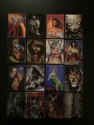 1997 Comic Images, The Painted Cow, Complete Set of 72 | eBay