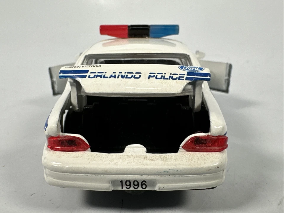 1993 Road Champs | 5” Chevy Caprice | Orlando Police | Diecast 1:43 - Image 4 of 4