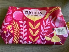 NWTL'Occitane Pink Cosmetic Bag. NWT