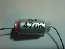 3x 47nF 160V Foil Condensator #3-115/8